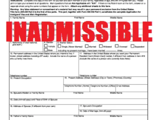 EXAMPLES OF SUCCESSFUL I-601A WAIVER APPLICATIONS