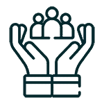 assistance-undocumented-victims-icon-sm clip art of giant hands holding three people