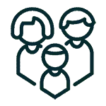 family-based-immigration-icon-sm clip art of line drawing of mother, father, and child